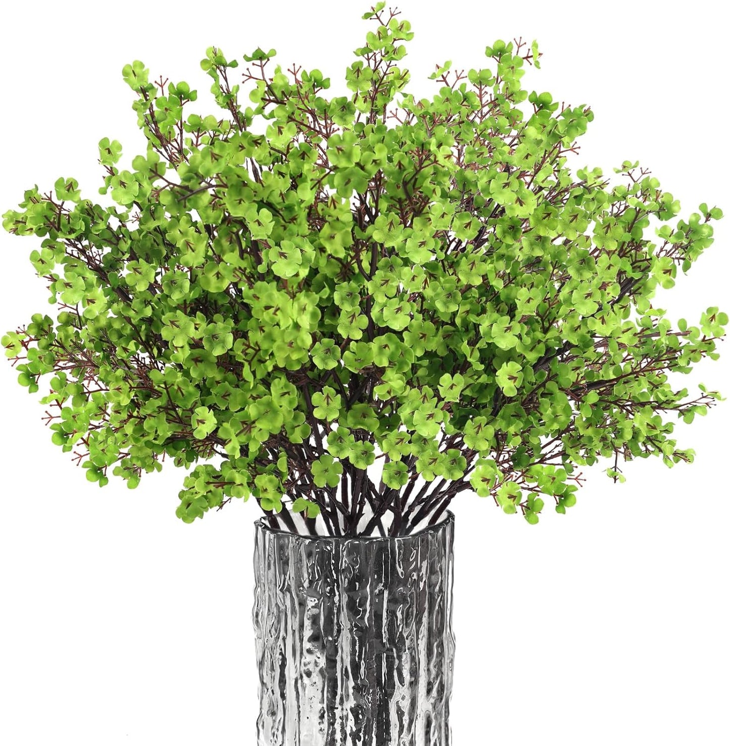 Babys Breath Artificial Flowers, 8 Bundles Cherry Blossom Pink Real Touch Fake Silk Flowers Bulk for Vase Home Office Wedding Spring Indoor Outdoor Centerpiece Table Mother's Day Decorations
