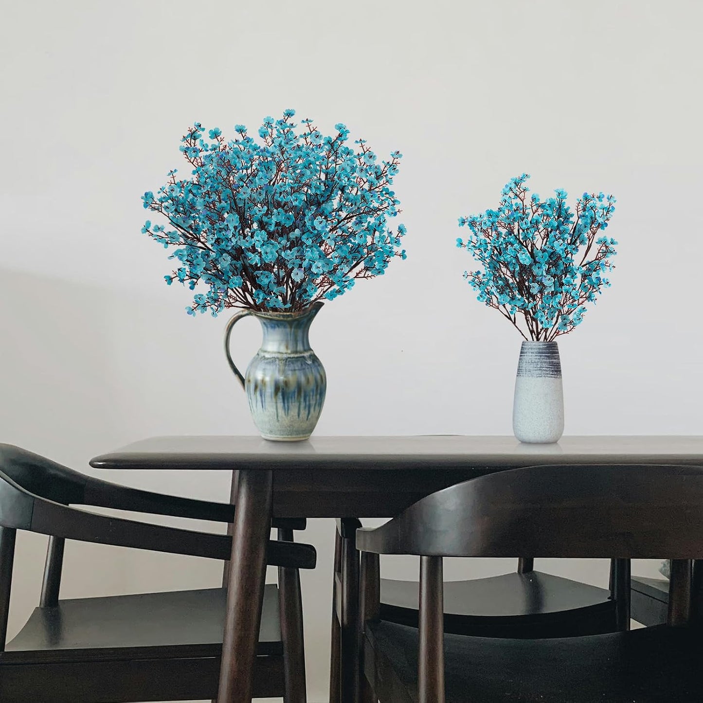 Babys Breath Artificial Flowers, 8 Bundles Cherry Blossom Pink Real Touch Fake Silk Flowers Bulk for Vase Home Office Wedding Spring Indoor Outdoor Centerpiece Table Mother's Day Decorations