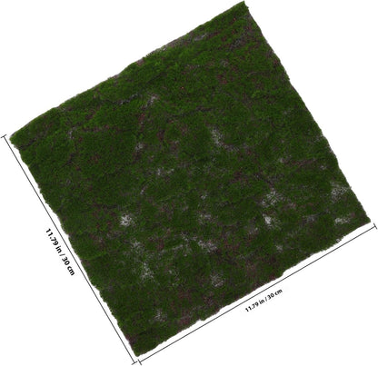 Artificial Moss Mat Rug DIY Synthetic Turf 30cm Plastic Green