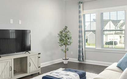 6ft Artificial Eucalyptus Tree Fake Plant with Woven Basket