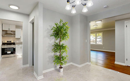 6ft Artificial Eucalyptus Tree Fake Plant with Woven Basket