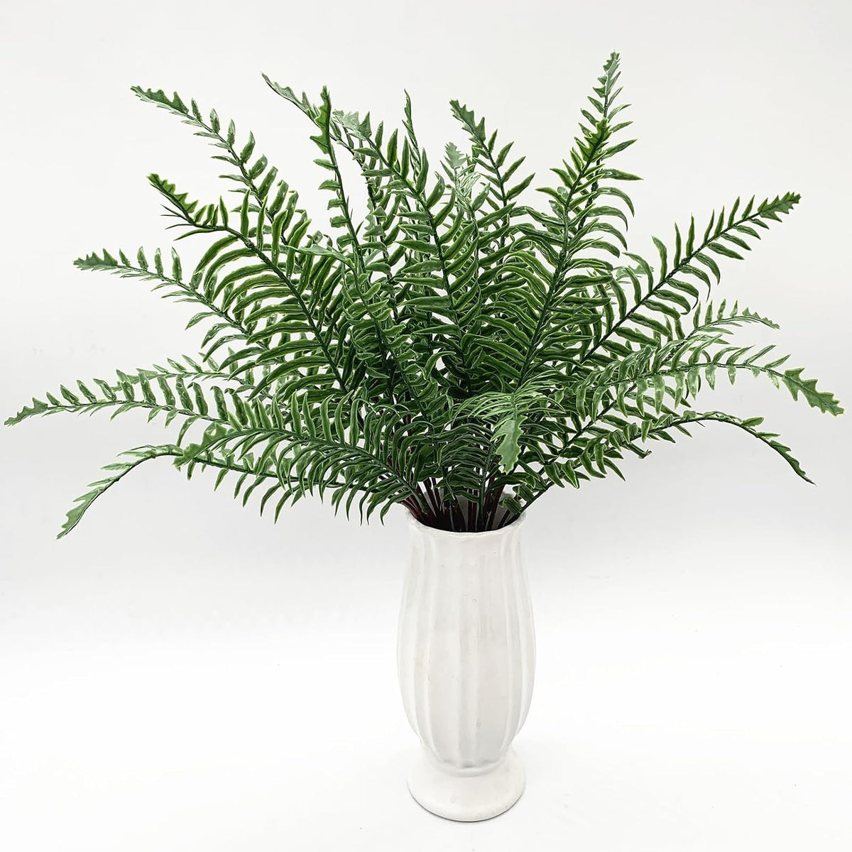 Artificial Monstera Deliciosa Plant 21 Inch, Fake Tropical Palm Tree Faux Greenery Leaves Plants for Indoor Outdoor Home Office Garden Houseplants Decor Wedding Party DIY Decoration - 1 Pack