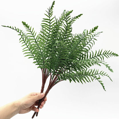 Artificial Monstera Deliciosa Plant 21 Inch, Fake Tropical Palm Tree Faux Greenery Leaves Plants for Indoor Outdoor Home Office Garden Houseplants Decor Wedding Party DIY Decoration - 1 Pack