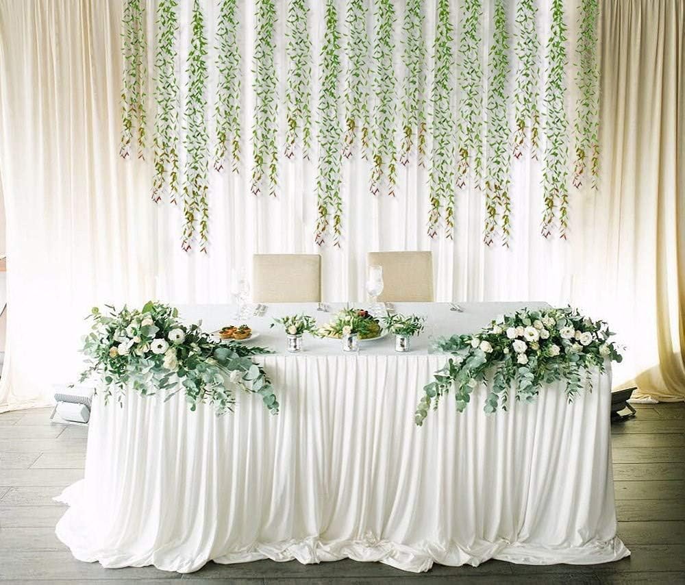 Artificial Monstera Deliciosa Plant 21 Inch, Fake Tropical Palm Tree Faux Greenery Leaves Plants for Indoor Outdoor Home Office Garden Houseplants Decor Wedding Party DIY Decoration - 1 Pack