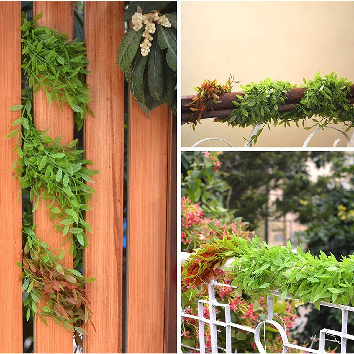 Artificial Monstera Deliciosa Plant 21 Inch, Fake Tropical Palm Tree Faux Greenery Leaves Plants for Indoor Outdoor Home Office Garden Houseplants Decor Wedding Party DIY Decoration - 1 Pack