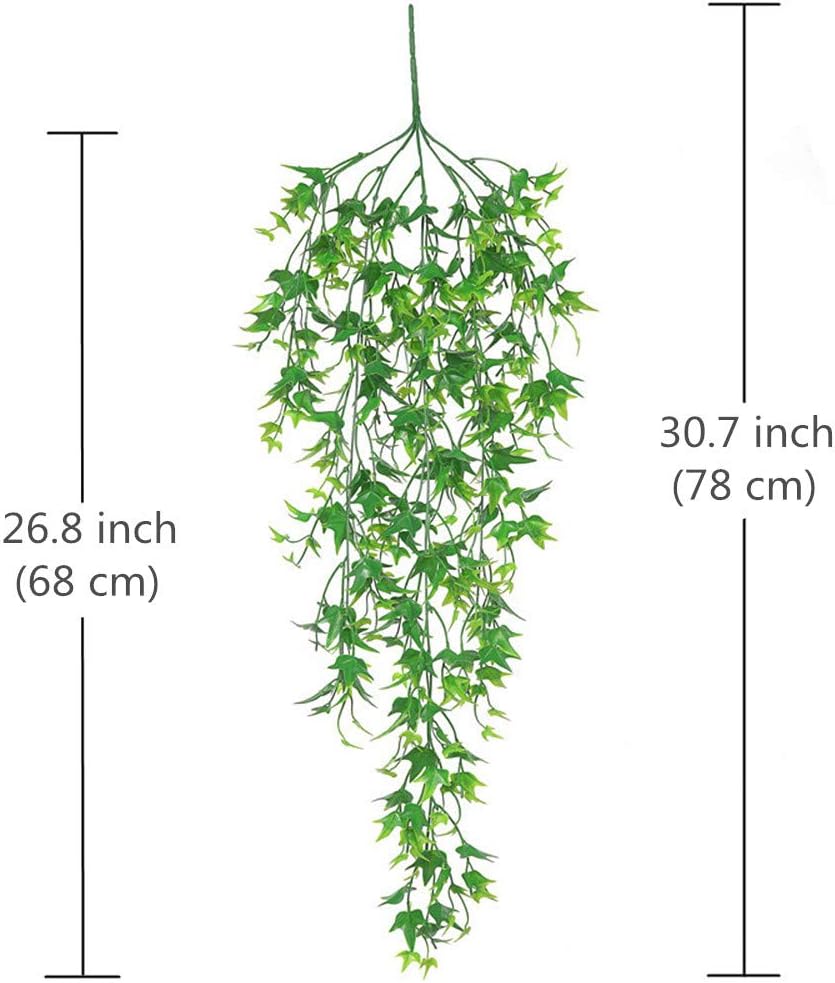 Artificial Monstera Deliciosa Plant 21 Inch, Fake Tropical Palm Tree Faux Greenery Leaves Plants for Indoor Outdoor Home Office Garden Houseplants Decor Wedding Party DIY Decoration - 1 Pack