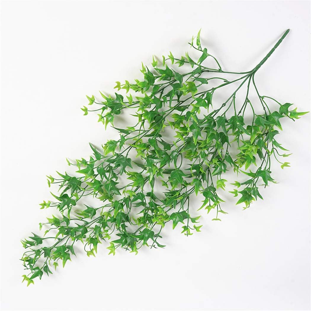 Artificial Monstera Deliciosa Plant 21 Inch, Fake Tropical Palm Tree Faux Greenery Leaves Plants for Indoor Outdoor Home Office Garden Houseplants Decor Wedding Party DIY Decoration - 1 Pack