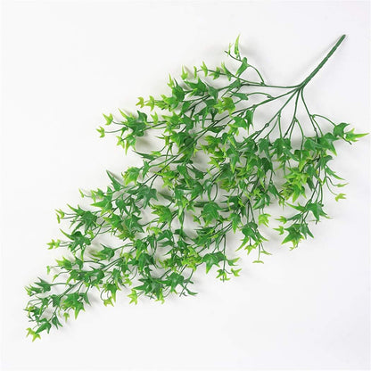 Artificial Monstera Deliciosa Plant 21 Inch, Fake Tropical Palm Tree Faux Greenery Leaves Plants for Indoor Outdoor Home Office Garden Houseplants Decor Wedding Party DIY Decoration - 1 Pack