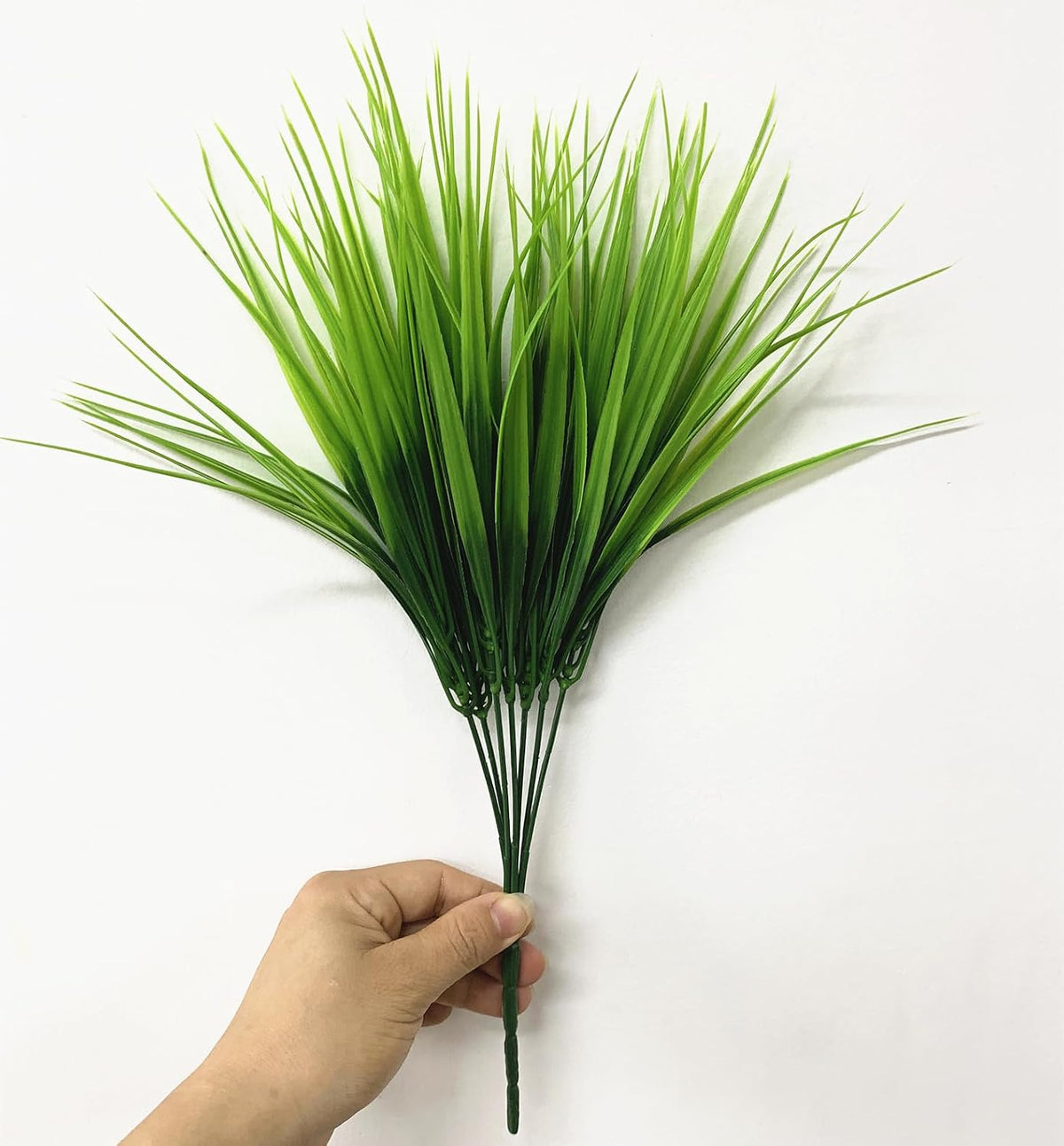 Artificial Monstera Deliciosa Plant 21 Inch, Fake Tropical Palm Tree Faux Greenery Leaves Plants for Indoor Outdoor Home Office Garden Houseplants Decor Wedding Party DIY Decoration - 1 Pack