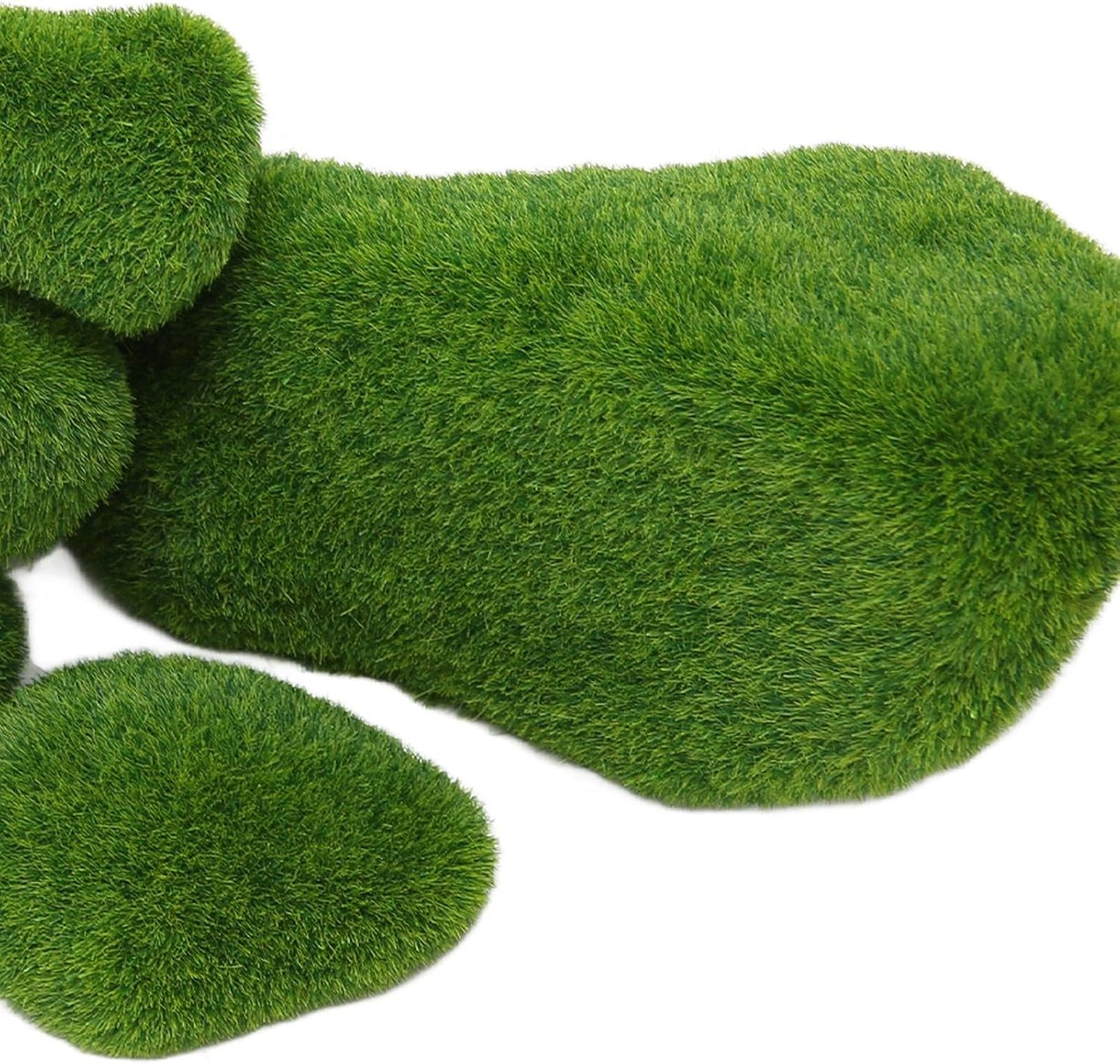 Fish Landscaping Stones, 5 Size Artificial Moss Rocks Decorative Resin Green Moss Balls Moss Stones Green Moss Covered Stones Fake Moss Decor Aquarium Decoration