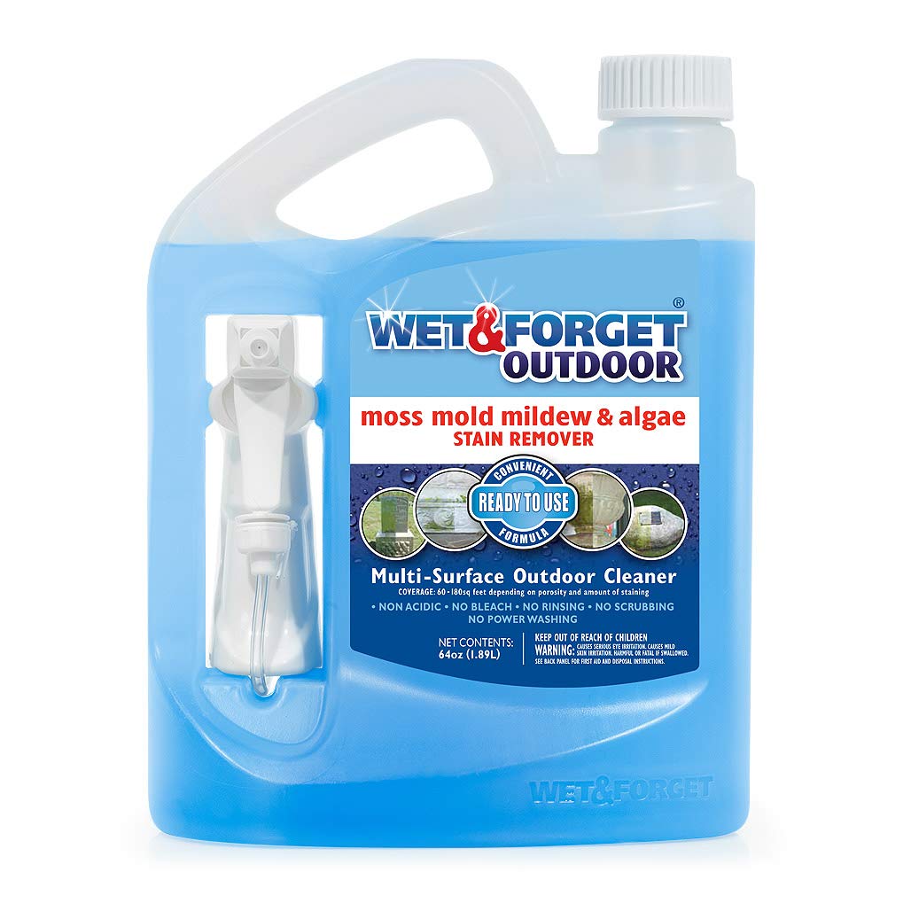 Outdoor Cleaner & Stain Remover - Mold, Mildew & Algae, 64oz