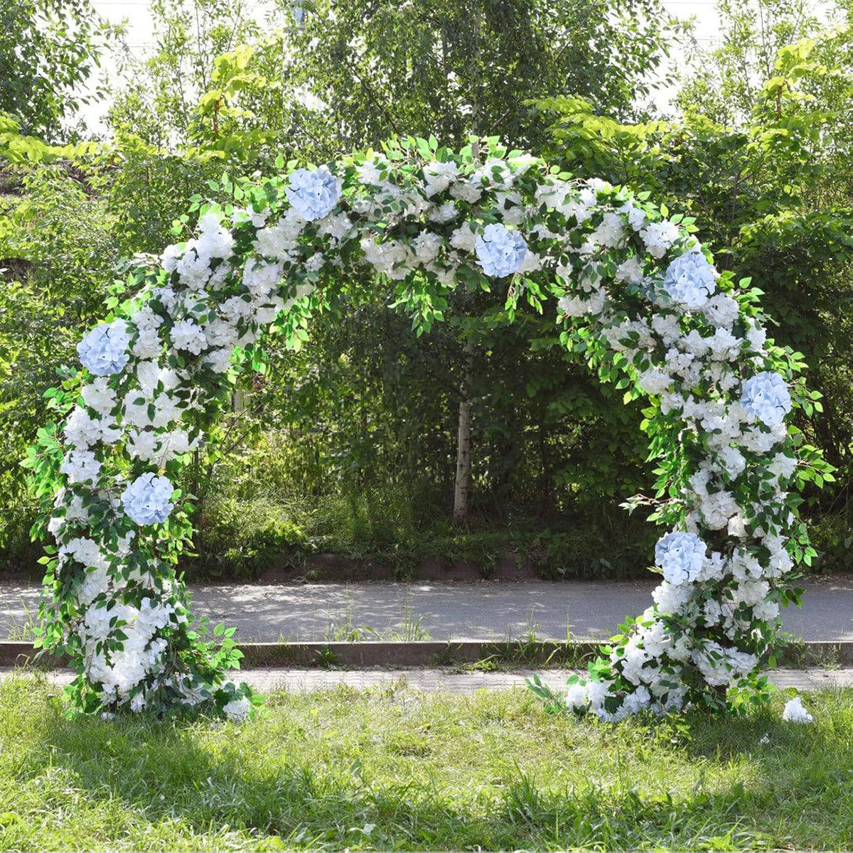65pcs White Hydrangea Artificial Flowers Bulk (Not Squished, No Steaming Need) Ivory Faux Hydrangeas Bouquet Silk Flowers with Stems for Wedding,Party,Centerpieces,Home,Baby Shower Decor