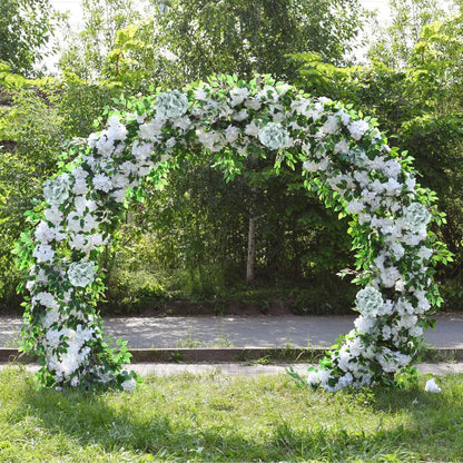 65pcs White Hydrangea Artificial Flowers Bulk (Not Squished, No Steaming Need) Ivory Faux Hydrangeas Bouquet Silk Flowers with Stems for Wedding,Party,Centerpieces,Home,Baby Shower Decor