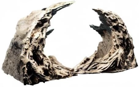 Fish Tank Decor- Jagged Canyon Rock Formation ，Made of Solid Sandstone，Suitable for a Variety of Fish Tank Scenes, DIY Planting Moss, Safe and Non-Toxic