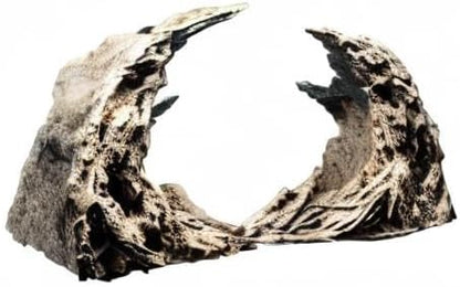 Fish Tank Decor- Jagged Canyon Rock Formation ，Made of Solid Sandstone，Suitable for a Variety of Fish Tank Scenes, DIY Planting Moss, Safe and Non-Toxic