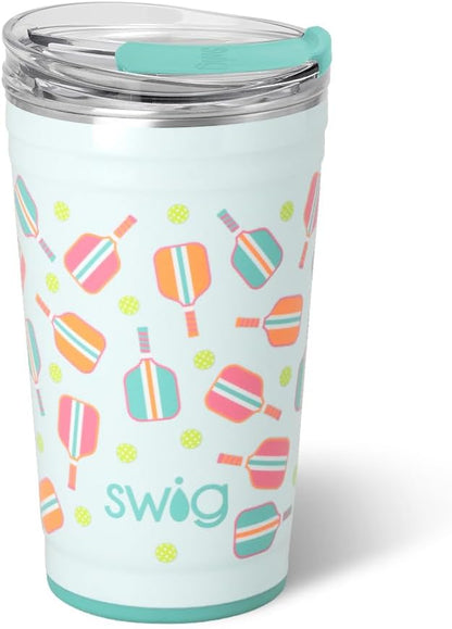 32oz Insulated Tumbler with Lid, Lemon Meringue | Triple Insulated Stainless Steel - Lid Included - Keeps Drinks Cold or Hot - Cup Holder Friendly - Dishwasher Safe