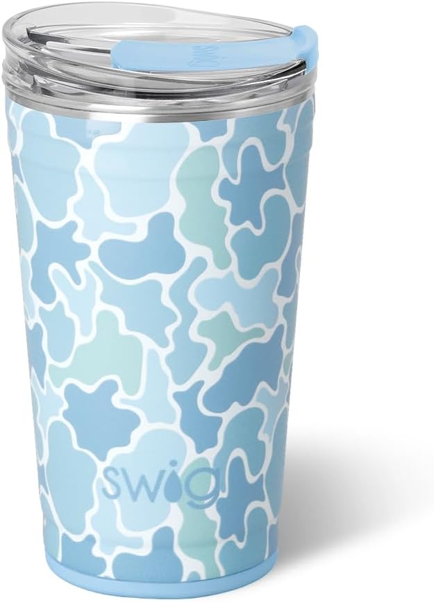 32oz Insulated Tumbler with Lid, Lemon Meringue | Triple Insulated Stainless Steel - Lid Included - Keeps Drinks Cold or Hot - Cup Holder Friendly - Dishwasher Safe