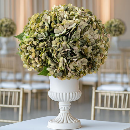 10PCS Faux Hydrangea Flower Hydrangea Artificial Flowers Hydrangea Bouquet Faux Flower Table Centerpieces for Home Wedding Bridal Bouquet Office Party DIY Floral Decor
