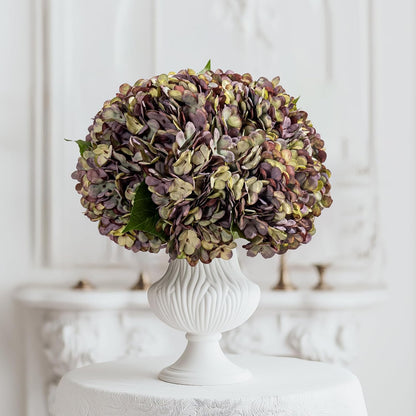 10PCS Faux Hydrangea Flower Hydrangea Artificial Flowers Hydrangea Bouquet Faux Flower Table Centerpieces for Home Wedding Bridal Bouquet Office Party DIY Floral Decor