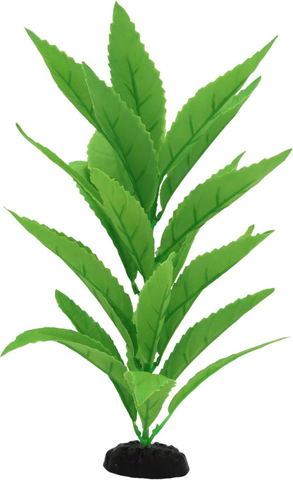2-Pack 12 Inch Aquarium Silk Aquarium Plants, Artificial Plastic Plant | For Small Tank, Goldfish, Fish Hides