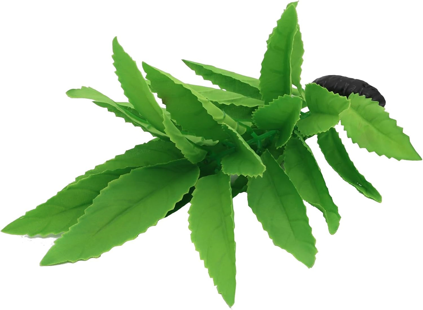 2-Pack 12 Inch Aquarium Silk Aquarium Plants, Artificial Plastic Plant | For Small Tank, Goldfish, Fish Hides