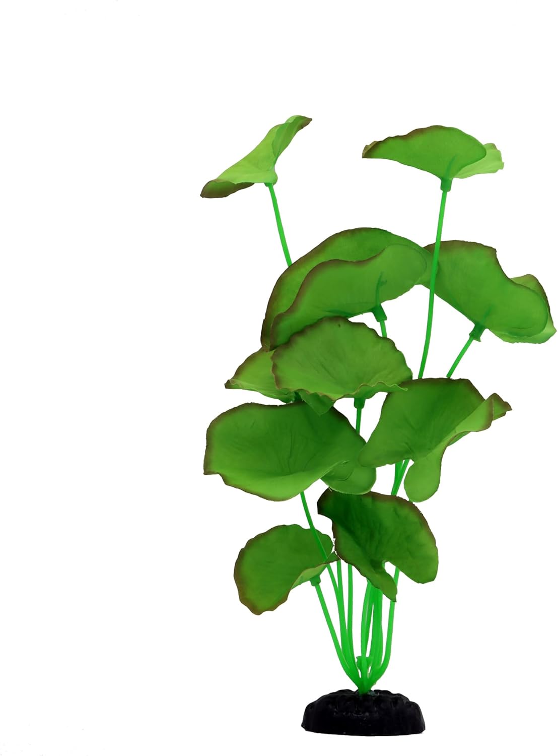 2-Pack 12 Inch Aquarium Silk Aquarium Plants, Artificial Plastic Plant | For Small Tank, Goldfish, Fish Hides