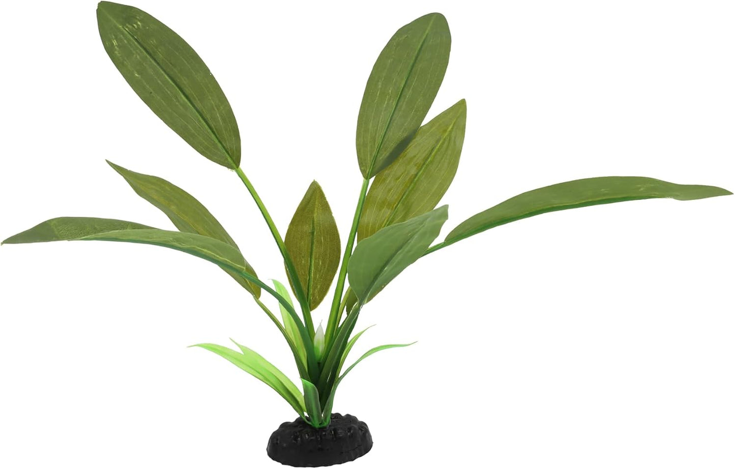 2-Pack 12 Inch Aquarium Silk Aquarium Plants, Artificial Plastic Plant | For Small Tank, Goldfish, Fish Hides