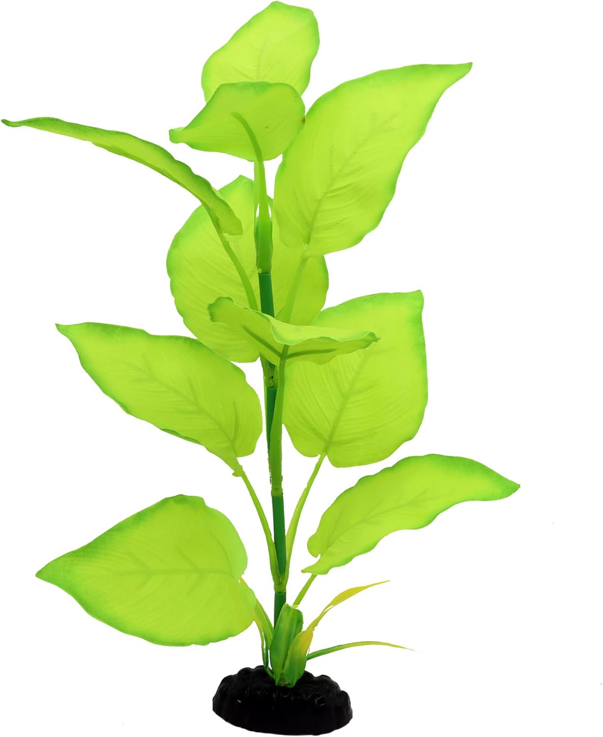 2-Pack 12 Inch Aquarium Silk Aquarium Plants, Artificial Plastic Plant | For Small Tank, Goldfish, Fish Hides