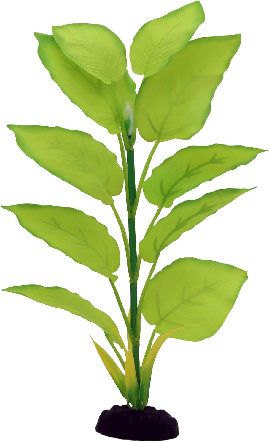 2-Pack 12 Inch Aquarium Silk Aquarium Plants, Artificial Plastic Plant | For Small Tank, Goldfish, Fish Hides