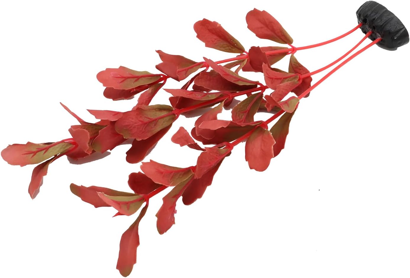 2-Pack 12 Inch Aquarium Silk Aquarium Plants, Artificial Plastic Plant | For Small Tank, Goldfish, Fish Hides