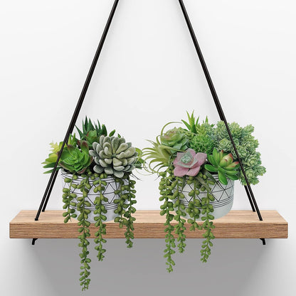 22 Pcs Bulk Artificial Succulents Plants Unpotted Small Aloe Hanging String of Pearls Cactus Green Fake Succulents for Succulent Garden Arrangement Centerpiece Wall Indoor Outdoor Home Decor