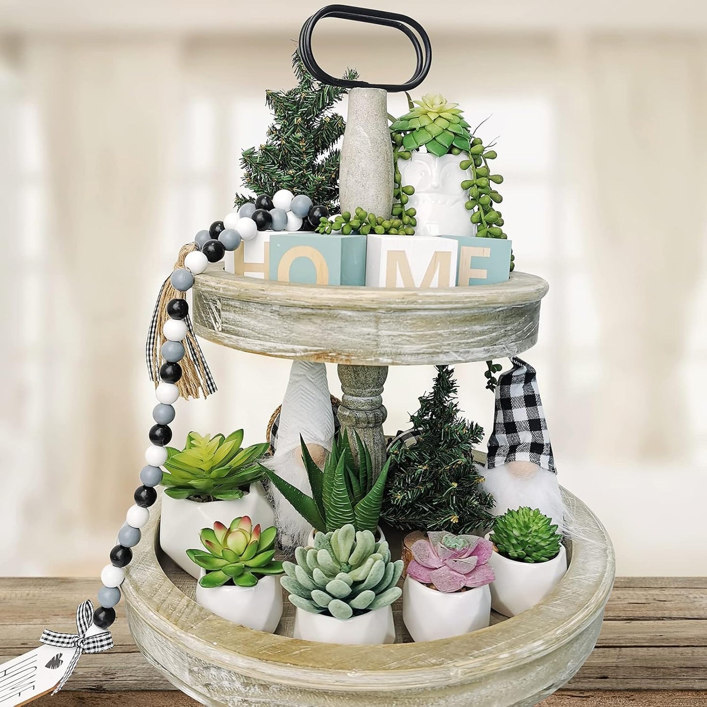 22 Pcs Bulk Artificial Succulents Plants Unpotted Small Aloe Hanging String of Pearls Cactus Green Fake Succulents for Succulent Garden Arrangement Centerpiece Wall Indoor Outdoor Home Decor