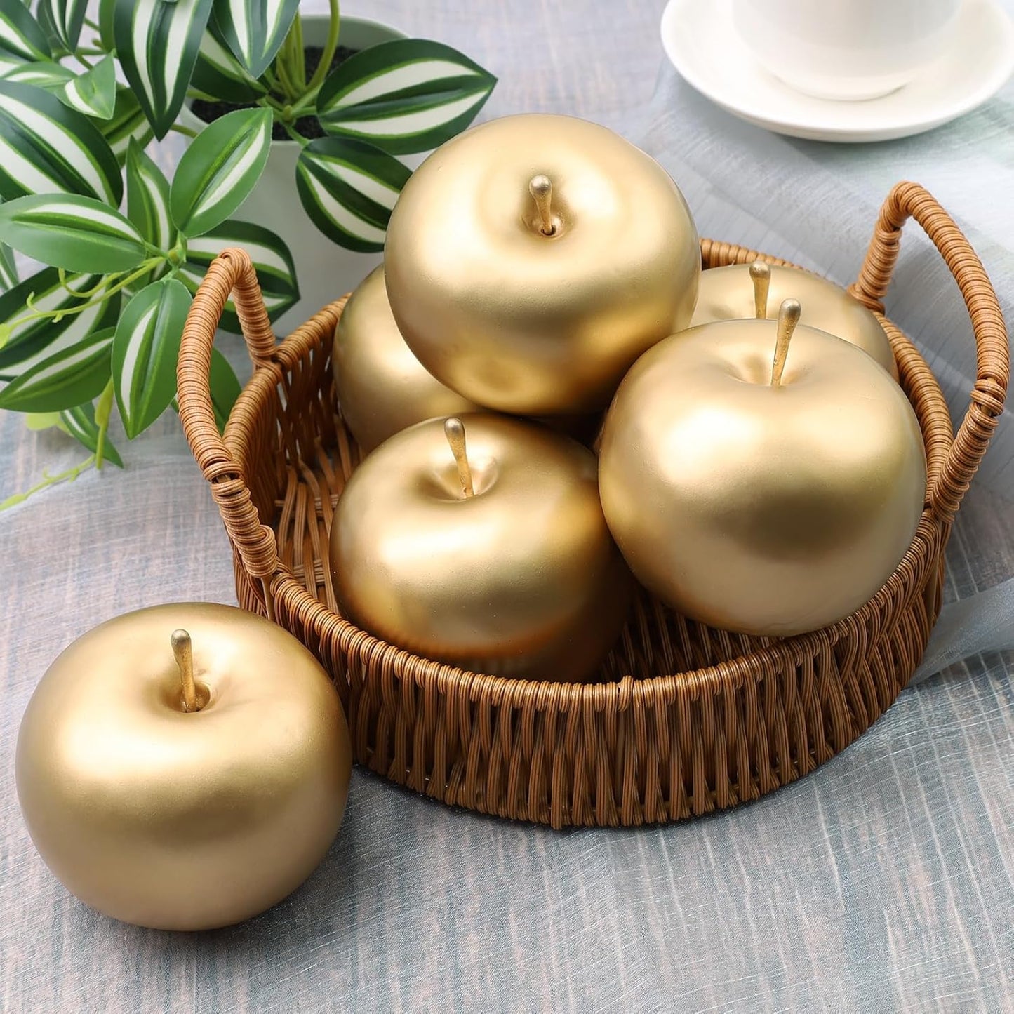 6pcs Lifelike Artificial Avocado Kitchen Decoration Fake Faux Fruit Home Cabinet House Ornament Photography Props Model Weddings Party Thanksgiving Festival Decor