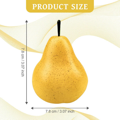6pcs Lifelike Artificial Avocado Kitchen Decoration Fake Faux Fruit Home Cabinet House Ornament Photography Props Model Weddings Party Thanksgiving Festival Decor