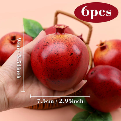 6pcs Lifelike Artificial Avocado Kitchen Decoration Fake Faux Fruit Home Cabinet House Ornament Photography Props Model Weddings Party Thanksgiving Festival Decor