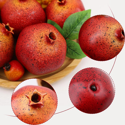6pcs Lifelike Artificial Avocado Kitchen Decoration Fake Faux Fruit Home Cabinet House Ornament Photography Props Model Weddings Party Thanksgiving Festival Decor