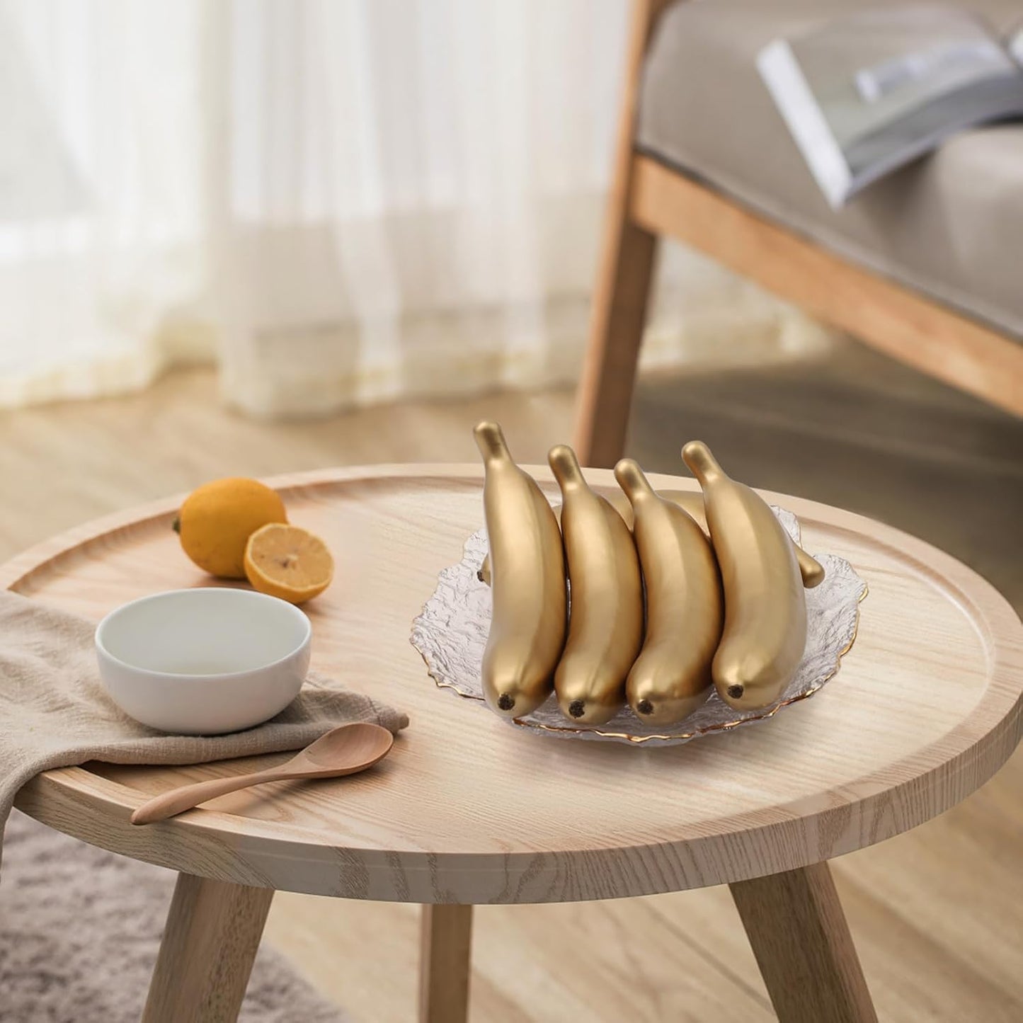 6pcs Lifelike Artificial Avocado Kitchen Decoration Fake Faux Fruit Home Cabinet House Ornament Photography Props Model Weddings Party Thanksgiving Festival Decor