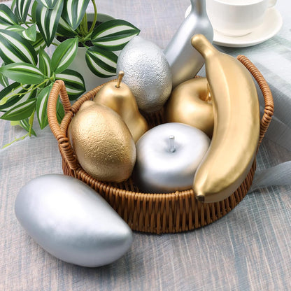 6pcs Lifelike Artificial Avocado Kitchen Decoration Fake Faux Fruit Home Cabinet House Ornament Photography Props Model Weddings Party Thanksgiving Festival Decor