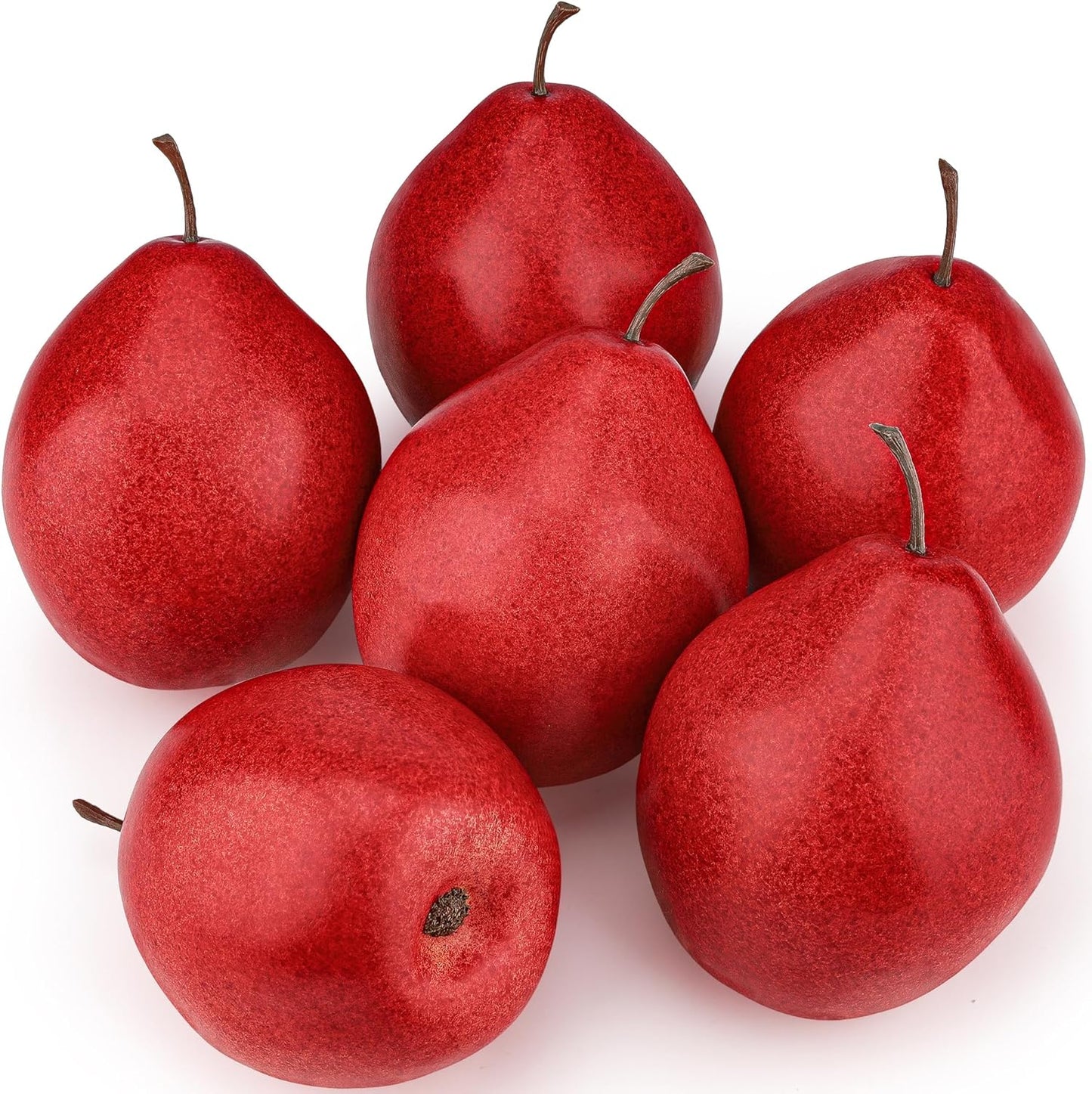 6pcs Lifelike Artificial Avocado Kitchen Decoration Fake Faux Fruit Home Cabinet House Ornament Photography Props Model Weddings Party Thanksgiving Festival Decor