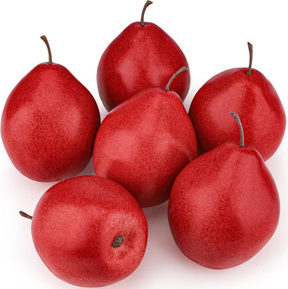 6pcs Lifelike Artificial Avocado Kitchen Decoration Fake Faux Fruit Home Cabinet House Ornament Photography Props Model Weddings Party Thanksgiving Festival Decor