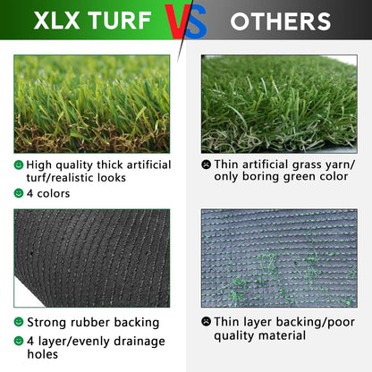 Large Artificial Grass Pad for Dogs Potty, Extra Soft Thick Turf for Indoor Outdoor Patio Balcony, 4 FT X 6 FT