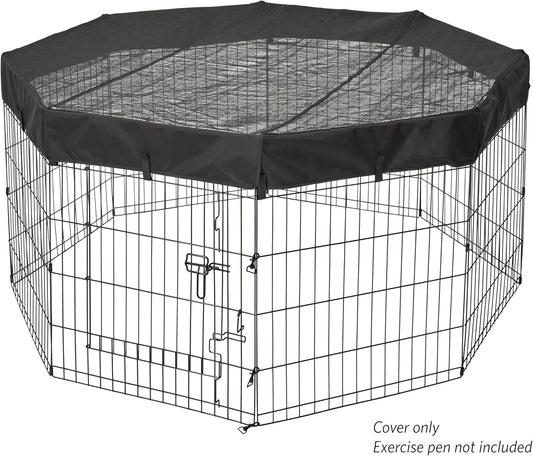 Octagon Exercise Pen Fabric Mesh Top
