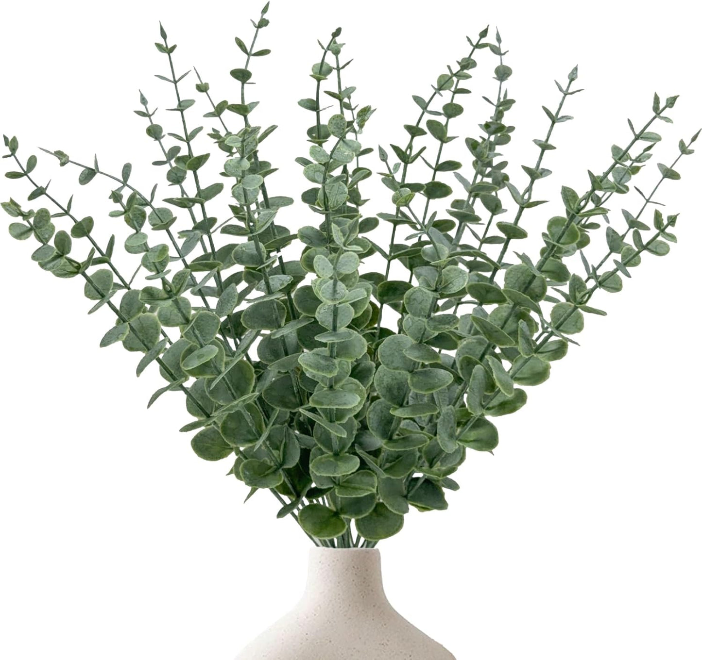 25Pcs Artificial Eucalyptus Stems, Realistic Fake Eucalyptus Branches for Home Decor, Wedding Centerpiece, Christmas Table Decoration, Centerpiece Greenery Arrangement