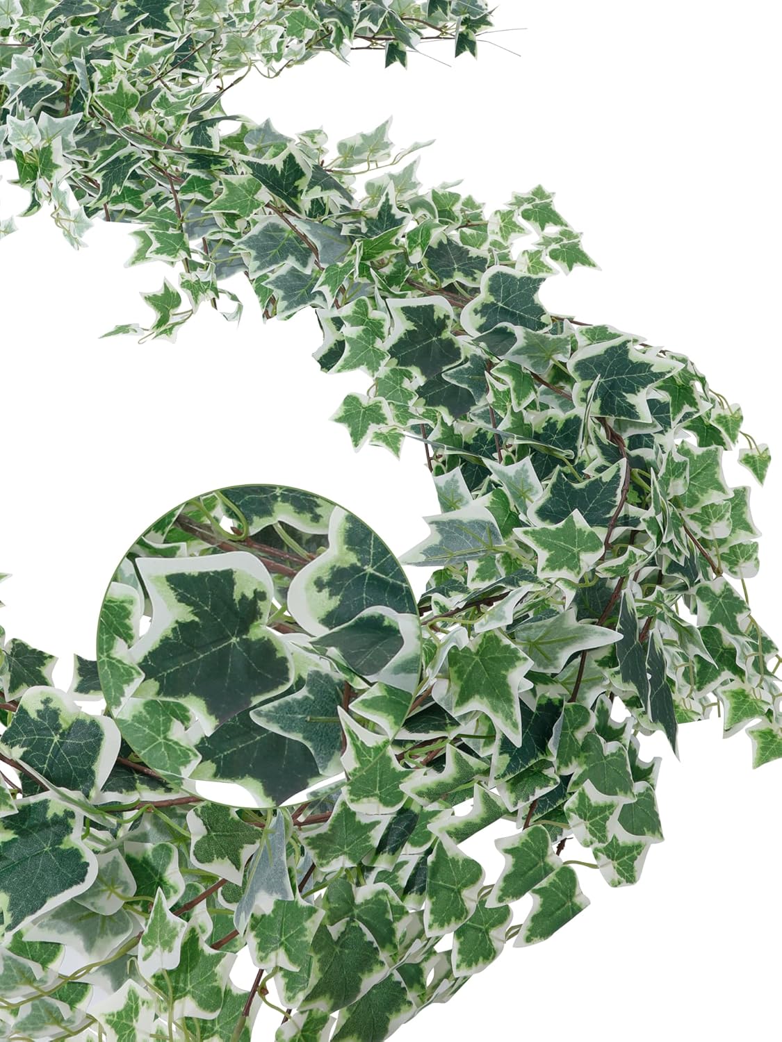 4Pack Total 24FT Green Fake Vines Ivy Leaves Vines for Bedroom Greenery Garland Fake Leaves Leaf Wall Decor Faux Hanging Vines Plants Outdoor Garland