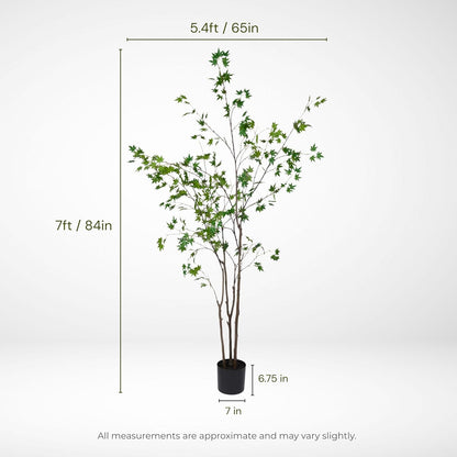 7ft Premium Artificial Japanese Maple Tree