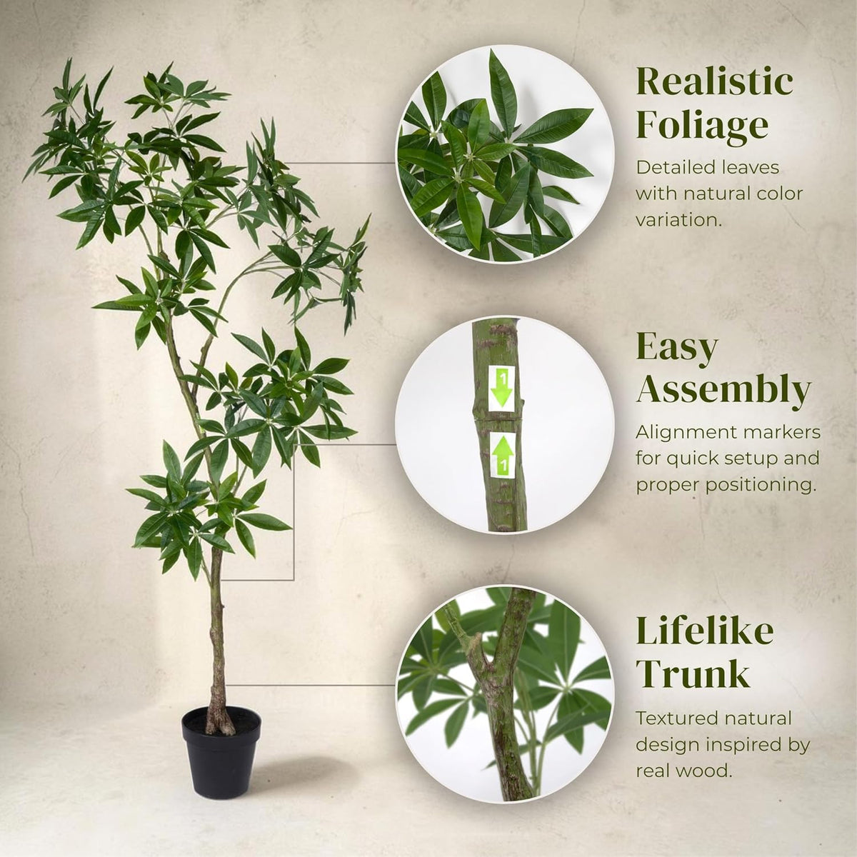7ft Premium Artificial Japanese Maple Tree