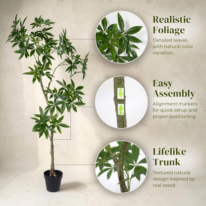 7ft Premium Artificial Japanese Maple Tree