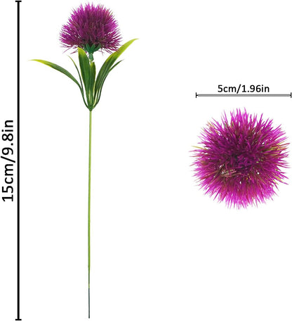 Dandelion Artificial Flowers Yellow Flowers Fake Plants Flower Bouquet Plastic Flowers for Home DIY Decoration Wedding Decor