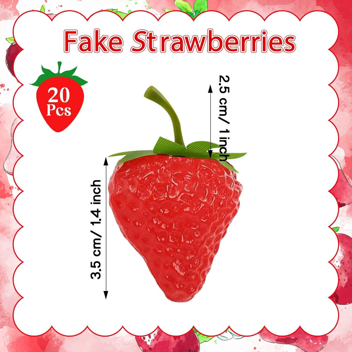20 Pieces Mini Fake Apples, Red Artificial Apples, Faux Realistic Apple Decorative Fruit Food Ornaments Display Photo Props