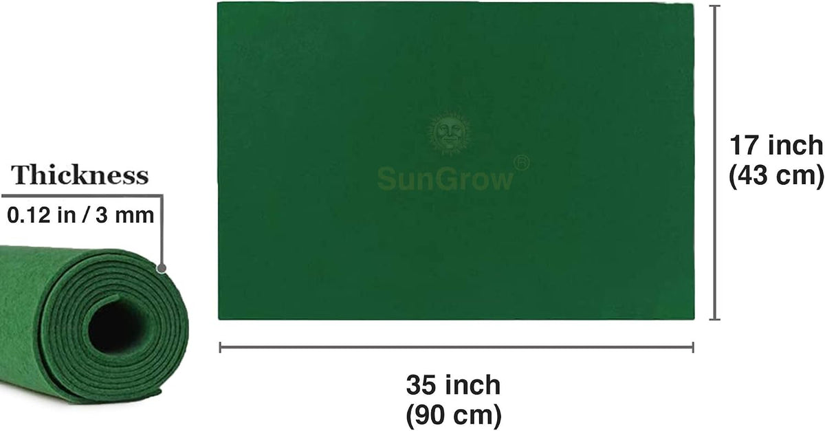 Reptile Mat, Terrarium Floor Liner, 30BR/40BR/50/65 Gallon, Substrate Carpet, Soft Bedding for Reptiles - Gecko, Lizard, Snake, Tortoise, Reptile Cage Tank Supplies & Accessories, Green, 1Pc